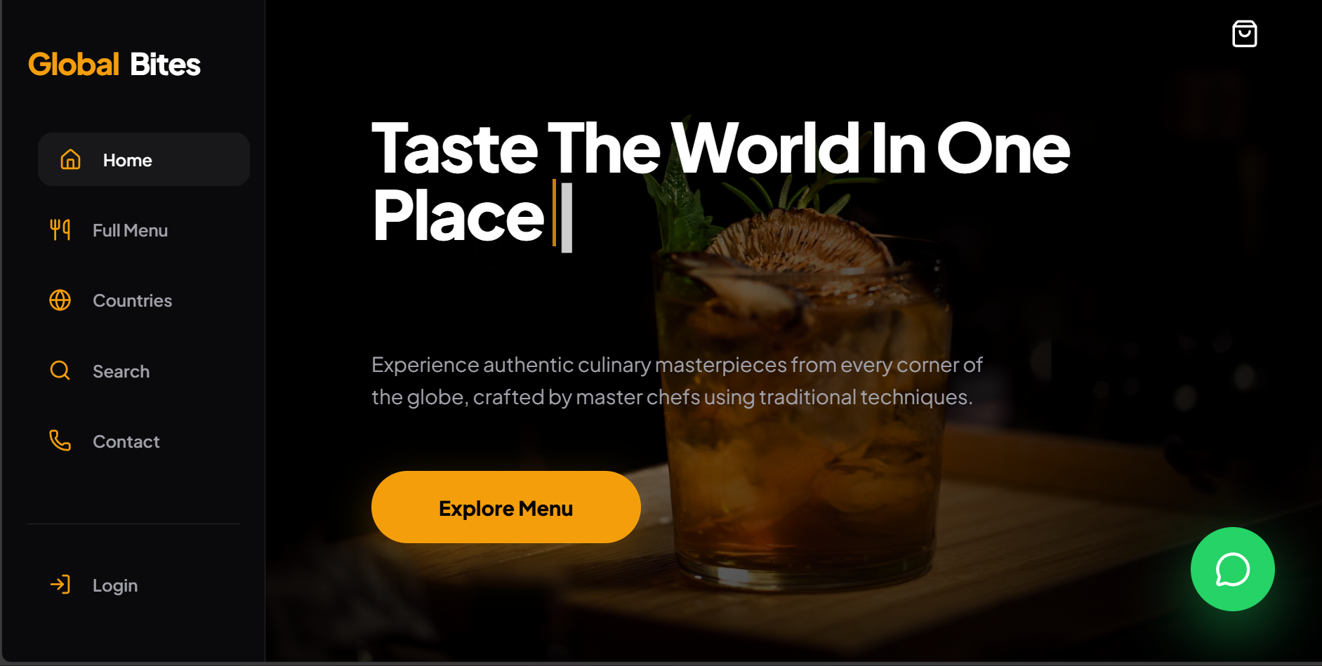 Restaurant Website